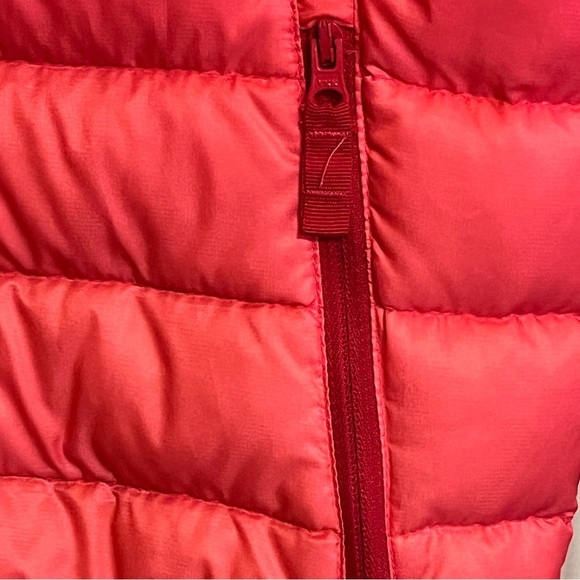 Eddie Bauer Puffer Reversible Hooded Duck Down Zip Jacket Size Child’s 10/12 - Picture 12 of 13